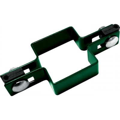 PILECKÝ Objímka plotového panelu PILOFOR pro sloupek PILOFOR poplastovaná průběžná 60 x 60 mm zelená