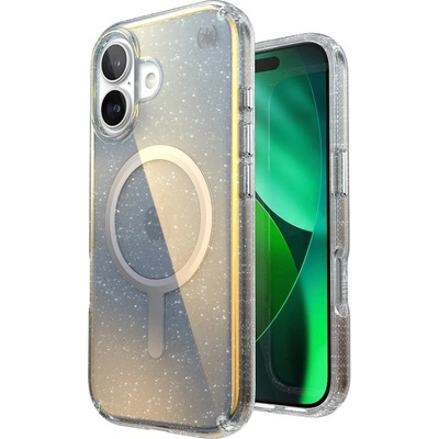 Speck Калъф Speck - Presidio Lux Glitter, iPhone 17, MagSafe, Hyper Mirror Glitter (151013-3274)