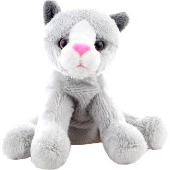 Wiky Сива плюшена котка 15 см