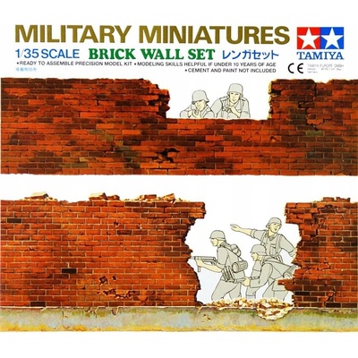Tamiya Brick Wall Set 1:35