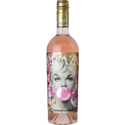Vignobles Vellas Crazy Grenache-Syrah Rosé suché růžové 2024 10,5% 0,75 l (holá láhev)
