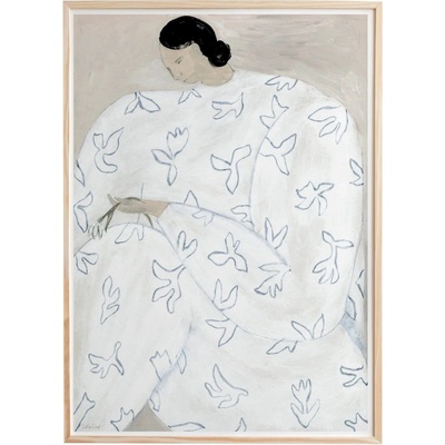 Fine Little Day Autorský plagát White Flower Sofia Lind 50×70 cm