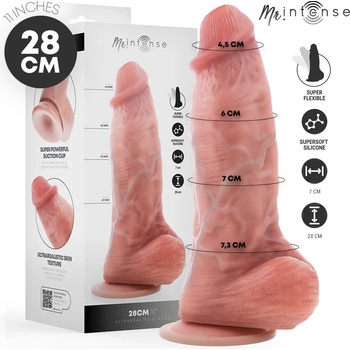 Дилдо с реалистична текстура и гъвкаво тяло, 28см. - Mr. Intense Spencer (D-245076)