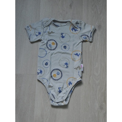 Rostoucí Merino Body MoniLu kr. rukáv FOXES Body
