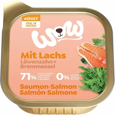 WOW Adult Dog Losos s rajčaty 150 g
