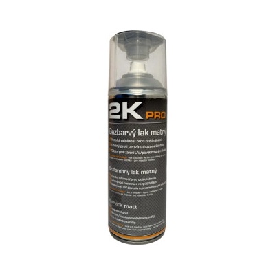 2K PRO dvousložkový bezbarvý lak s tužidlem MAT - 400 ml