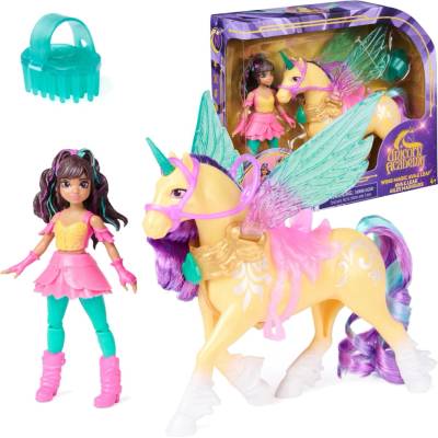 Akadémia jednorožcov magické krídla Lístok a Ava 11 cm