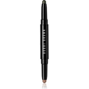 Bobbi Brown Long-Wear Cream Shadow Stick Duo сенки за очи в молив дуо цвят Café / Gilded Green 1.6 гр