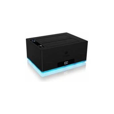 RaidSonic IB-127CL-U3 USB 3.2 Gen 1 (3.1 Gen 1) Type-B Black
