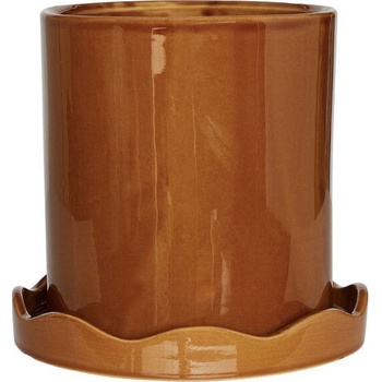 OYOY Nami Саксия с подложка, 16, 5 см, кафява (L301403)