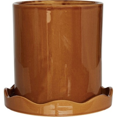 OYOY Nami Саксия с подложка, 16, 5 см, кафява (L301403)