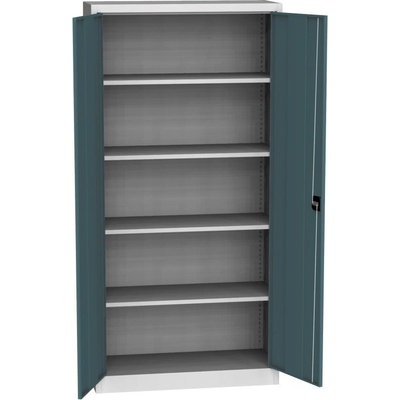 Kovos Spisová skříň kovová SPS 01A světle šedá – Zboží Dáma