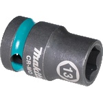 Makita Къса вложка 13mm, 1/2" , Impact black E-16097 (E-16097) (E-16097)