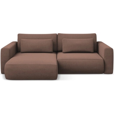 makamii Розов разтегателен ъглов диван с място за съхранение (ляв ъгъл) Kapua - Makamii (KAPUA_LCF_S_24_P1_C7)