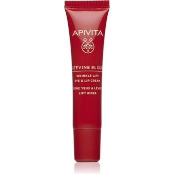 APIVITA Beevine Elixir Eye & Lip cream интензивен лифтинг крем за околоочния контур против бръчки и тъмни кръгове 15ml