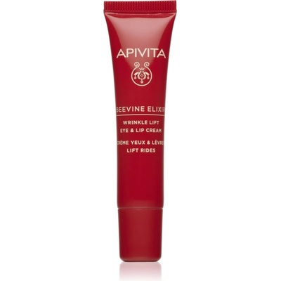 APIVITA Beevine Elixir Eye & Lip cream интензивен лифтинг крем за околоочния контур против бръчки и тъмни кръгове 15ml