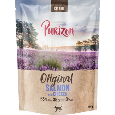 Purizon Kitten losos s kuracím bez obilnín 0,4 kg