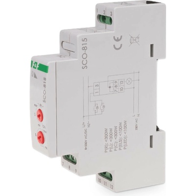 SCO-815 - Univerzálny stmievač osvetlenia pre žiarivky, 230V, 2A, 500W