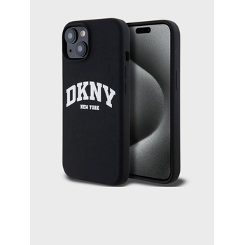DKNY Течен силиконов MagSafe заден капак с лого на арката за iPhone 11 черен DKNY DKNY | Cheren | ЖЕНИ | UNI