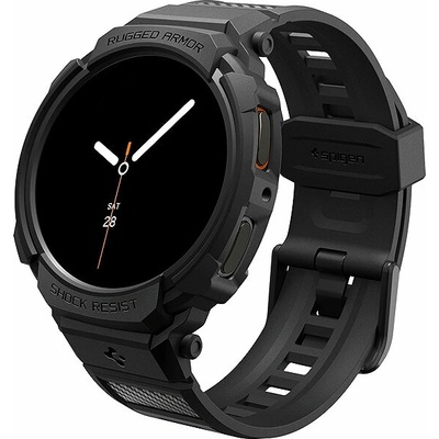 Spigen Rugged Armor Pro Samsung Galaxy Watch8 44mm matte black ACS10007 – Zboží Živě