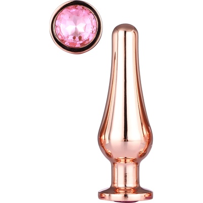 DreamToys Gleaming Love Pleasure Plug Rose Gold Medium
