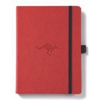 Dingbats A5+ Wildlife Red Kangaroo Notebook - Dotted