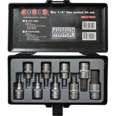 Force Tools Комплект вложки и накрайник Force Tools 4101/ 9 бр (JN15806)