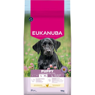 Eukanuba Premium Nutrition Puppy Large & Giant Breed s kuřecím 2 x 15 kg
