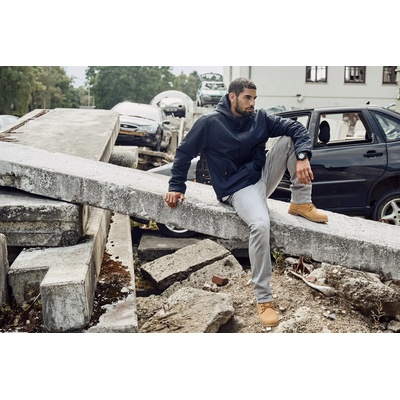 Brandit Мъжка ветровка в тъмносин цвят BranditBW-3167-8 - Тъмносин, размер XXL