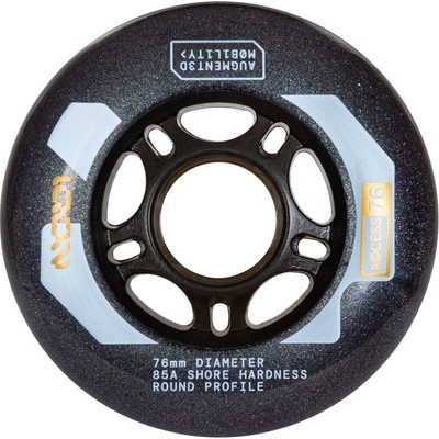 Powerslide Iqon Access Dark Grey 76 mm 85A 4ks