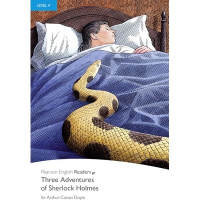 P4 Three Adventures of Sherlock Holmes book - Pearson longman