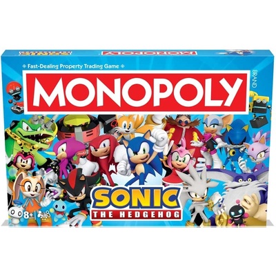Hasbro Monopoly SONIC THE HEDGEHOG - anglická verzia
