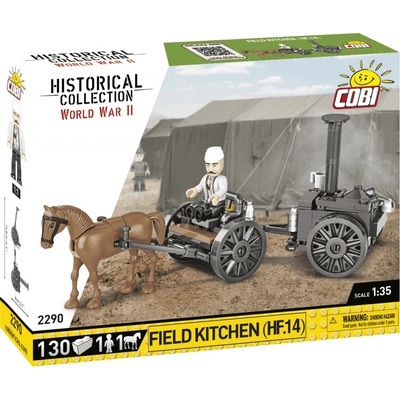 Cobi 2290 World War II Nemecká poľná kuchyňa HF.14
