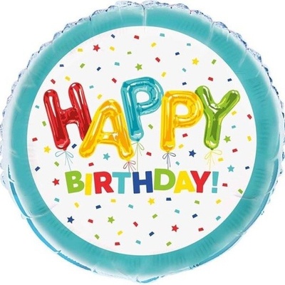 Unique BALÓNIK fóliový guľatý HB