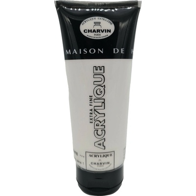 Charvin Paris akrylová barva Extra Fine titanium white 200 ml – Zbozi.Blesk.cz