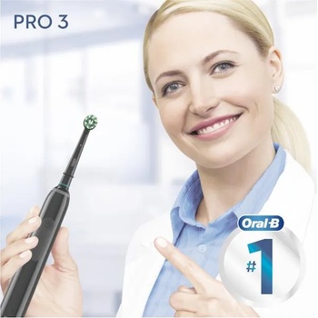 Image 1 of Oral-B PRO 3 3500 Cross Action + Travel case black