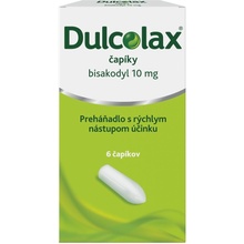 Dulcolax čapíky sup.6 x 10 mg