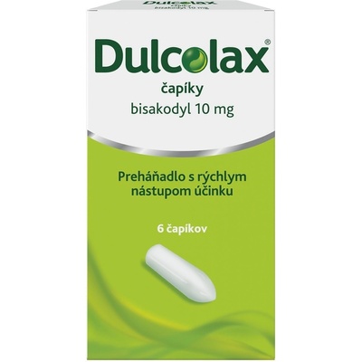Dulcolax čapíky sup.6 x 10 mg