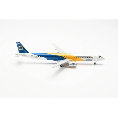 Herpa E195-E2 ERJ 190-400 STD Embraer House Colors Named Profit Hunter 1:200