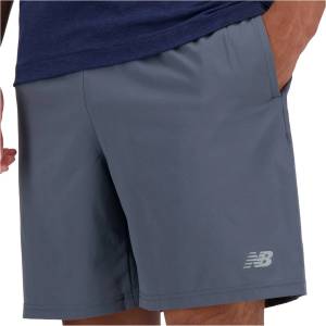 New Balance Мъжки шорти за бягане New Balance Sport Essentials Short Brief 7'' Running shorts - Black II (012-2875-0414)