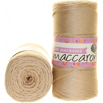 Maccaroni PP Macrame 030 světlounce béžová
