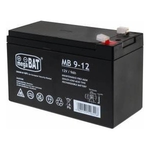MegaBat 12V/9Ah Yellow Battery Pack For Electric Vehicles For Kids Spare Part