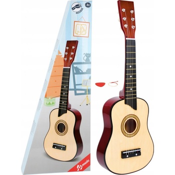 Small Foot hračka dřevěná gitara přírodní