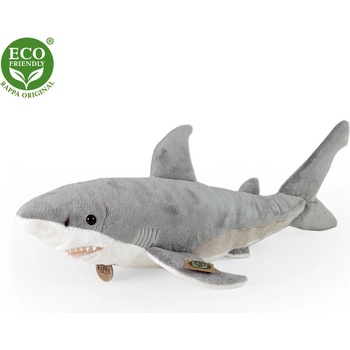 Rappa Плюшена Бяла акула, 51 см. , серия Еко приятели (230026)