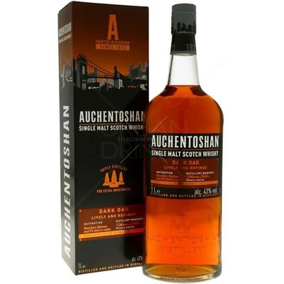 Auchentoshan Dark Oak 43% 1 l (karton)