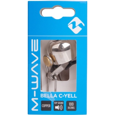 M-Wave Велосипеден звънец M-wave Bella C-Yell Bicycle bell - Silver - размер One Size (870-2970-0211)