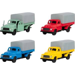 Goki Метален камион Goki - Opel Blitz 1952, 1: 34, асортимент (12323)