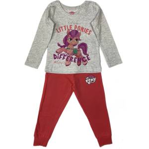 EPlus Пижама за момичета - My Little Pony тъмно розова Размер - деца: 122