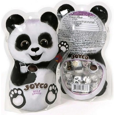 Joyco Mléčné čokoládové dražé PANDA 50 g