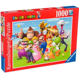 Ravensburger Пъзел Ravensburger от 1000 части - Супер Марио (12000455)